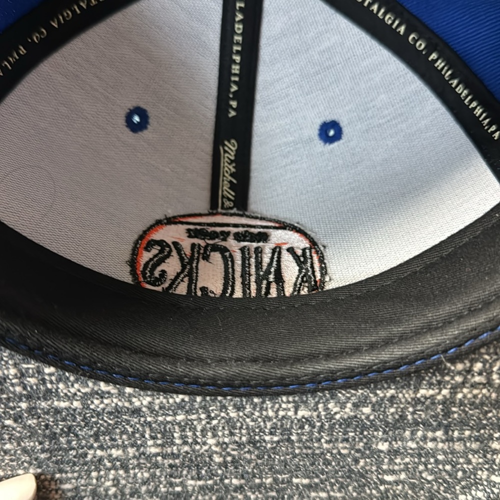 NY Knicks Mitchell & Ness Cap - Picture 5 of 8